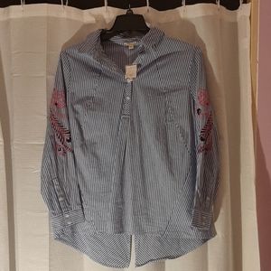 Quarter Button up long sleeve